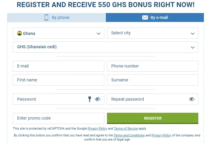 1xBet promo code for registration